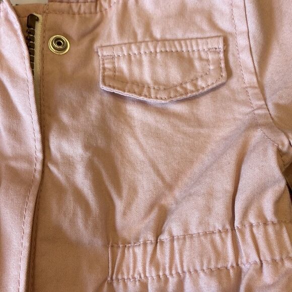 Pink hooded jacket from Old Navy size 12 to‎ 18 months - Picture 2 of 4